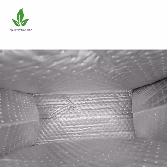 Paquet de 6 sacs isothermes isolés thermiques personnalisés non tissés Fabrication en gros en Chine